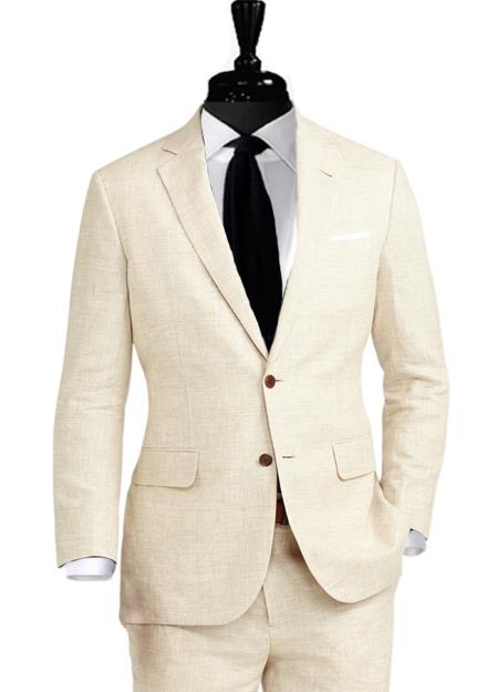 Alberto Nardoni Best men's Italian Suits Brands 2 Button Linen Suit Coming September/1/2017 
