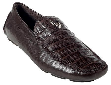 Brown Dress Shoe brown color shade Genuine Cai Belly Driver Vestigium Driving Shoes for Online slip on loafers for 