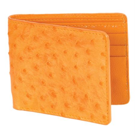 Wallet ~ billetera ~ CARTERAS Buttercup Genuine Ostrich Card Holder Wallet 