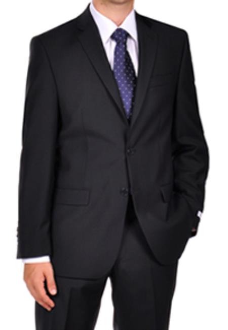 Designer Online Sale Wool Fabric Slim Fitted Navy Blue Shade Tonal Stripe ~ Pinstripe Dress Suit separates online