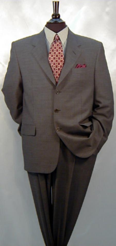 Dark Grey Masculine color Gray 100% Fabric Suit 3 Buttons Style Dress Business Suits for Online 