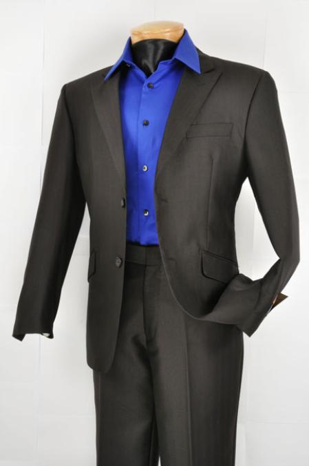 Slim narrow Style Fit affordable suit Online Sale Liquid Jet Black 