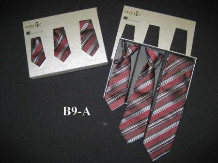  Fabric Protector Burgundy Mytie Father And Sons Matching Ties Set