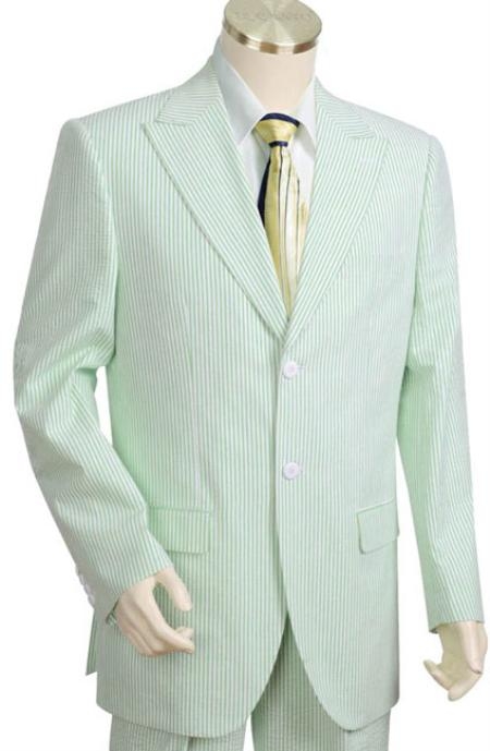 Sear Sucker Suit Seersucker Suit 100% Cotton Summer Cheap priced Fabric Suits