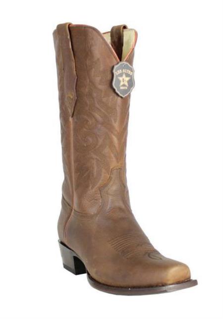  Men's 7 Toe Honey Los Altos Boots Genuine Premium Leather Lining Handmade Cowboy Boots