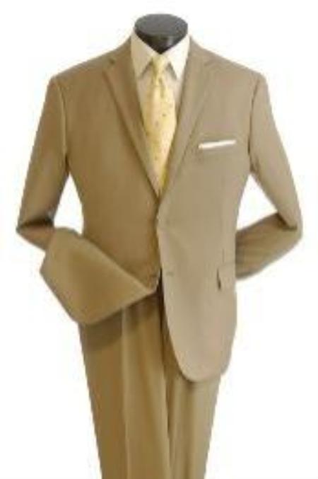 True Slim narrow Style affordable suit Online Sale - Khaki 