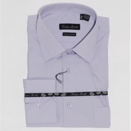 Affordable Clearance Cheap Mens Dress Shirt Sale Online Trendy - Modern-fit Dress Shirt Lavender 