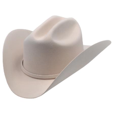 Los Authentic Los altos Hats-Valentin Style Cowboy Hat – Silver Belly 