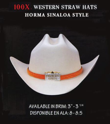 Cowboy Western Straw Hat By Authentic Los altos 