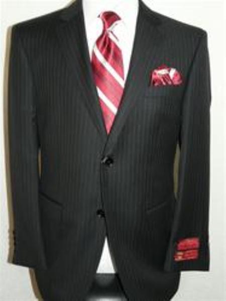 Authentic Mantoni Brand Pin Stripe ~ Pinstripe Suit