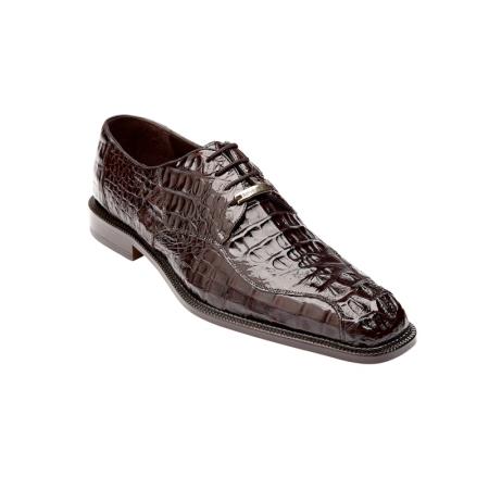 Belvedere attire brand Chapo Hornback Lace Up Shoes for Online brown color shade 