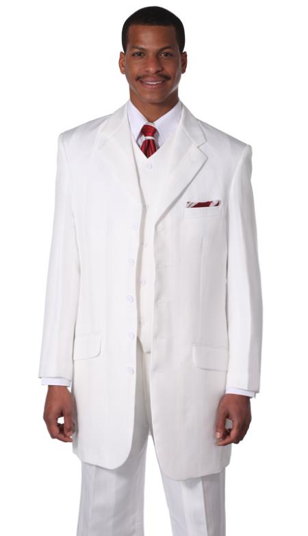 Designer Church 1940s men's Suits Style for Online White 