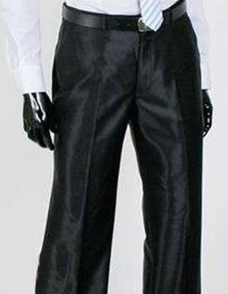 Shiny Sharkskin Flashy Dress Slack ~ Pants Available In Black, Ivory, White, Navy B