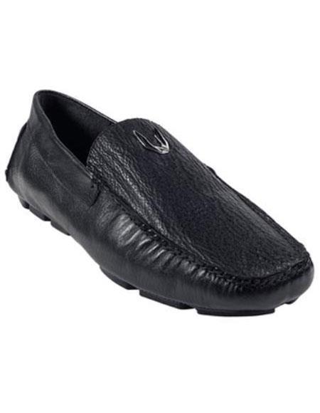Liquid Jet Black Genuine Shark Drivers Vestigium Driving Shoes for Online slip on loafers for 