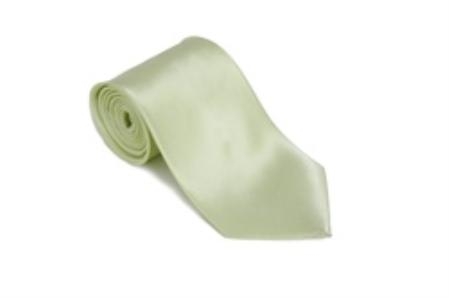 Butterfly 100% Silk Solid Necktie With Handkerchief 