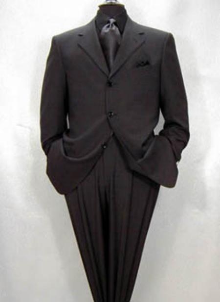 Dark Grey Masculine color Gray Superior Fabric 150's 3B Premier Quality Italian Fabric Collection 