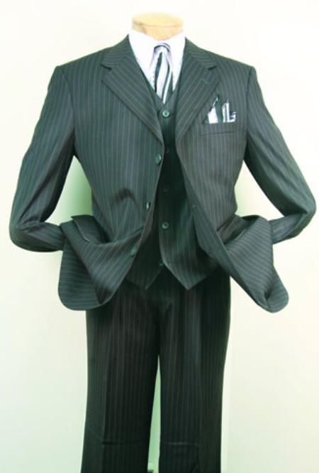 Luxurious Fashion three piece suit Dark Grey Masculine color 