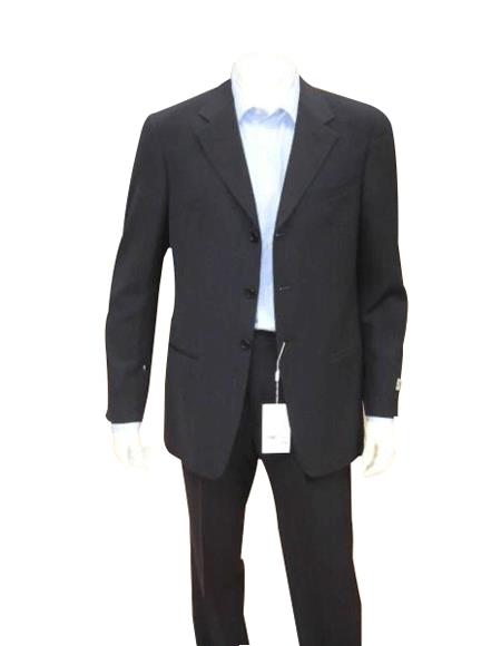 Navy Blue Shade Single Breasted Discount Cheap Dress 3/4 Button Style Cheap Suit 