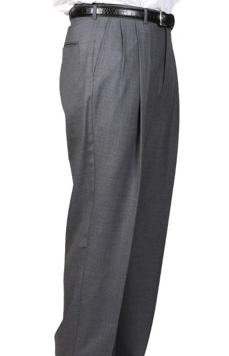 Cambridge Somerset Double-Pleated Slacks Slaks / Dress Pants Trouser Wool