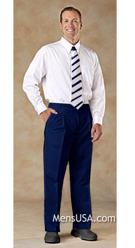 J14142 Pleated Slacks Pants Slacks Plus White Shirt Ma