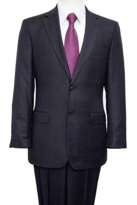 Windowpane Plaid Houndstooth Pattern Texture Fabric Blazer Online Sale Jacket Suit Navy 