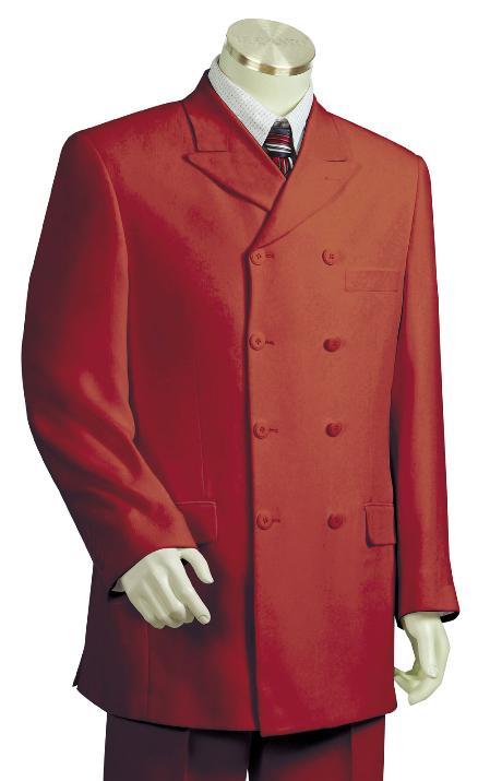 Luxurious Deep red color shade Long length Zoot Suit For sale ~ Pachuco men's Suit Perfect for Wedd