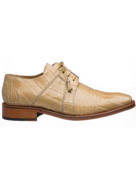  Ferrini Full Genuine Alligator skin Shoes for Online Beige