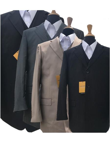  Alberto Nardoni Best men's Italian Suits Brands 3 Buttons Vested Wool Suit