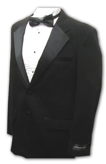 Buy & Dont Pay Liquid Jet Black Tuxedo Rental New Two Button Liquid Jet Black formal tux Jacket / Blazer Online Sale / Sport coat No Pants 