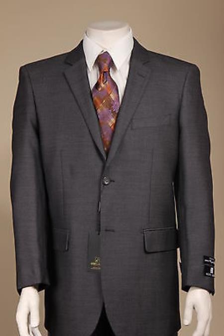 New 100% Wool Fabric 2 Button Style Sport Coat/ Sport Jacket / Blazer Online Sale Jacket Liquid Jet Black 