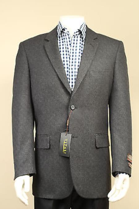 2 Button Style Sport Coat / Sport Jacket / Blazer Online Sale with Side Vents Grey, Taupe 