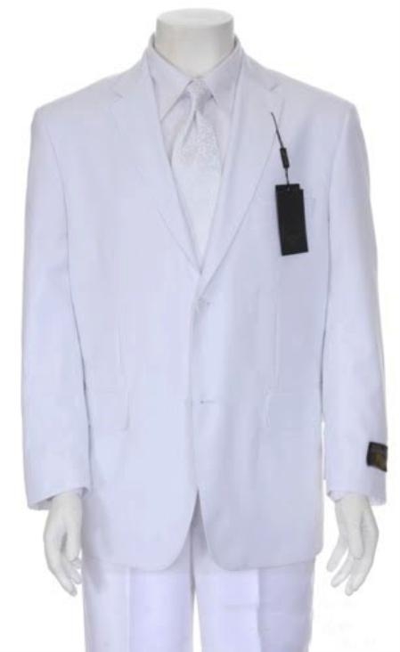 Multi-Stage Party Suit Collection White Wool