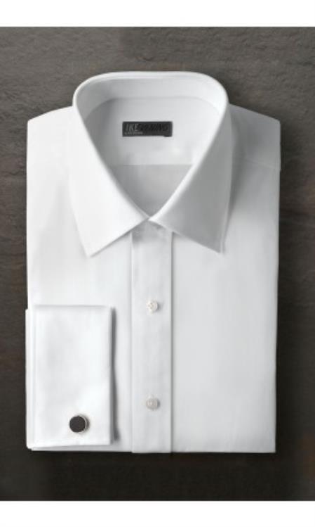 Marshall Laydown White Tuxedo Shirt