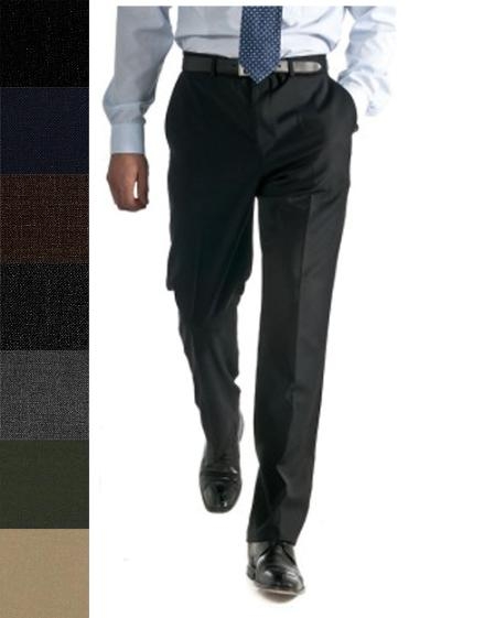 Beautiful Wool Fabric Blend Slacks By All Sizes and Colors