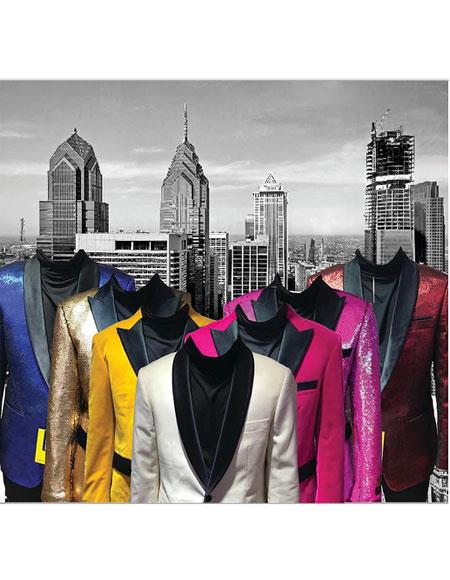  Men's Multi-Color Suit & Blazer & Tuxedo Paper Catalog For Wholesale Black Necktie