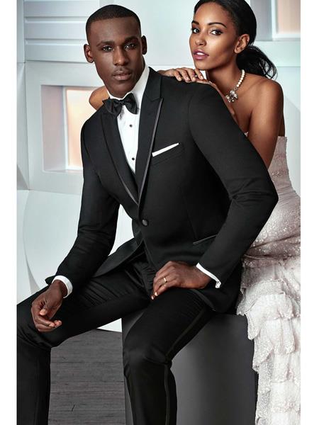 Modern Mens Wedding Suits Black / Men S Wedding Suits Tuxedos Designer ...