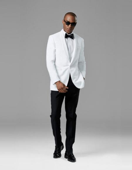  men's white best Suit buy one get one suits free Suit  Wool 