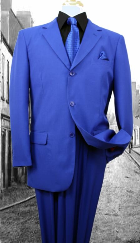 Superior Fabric 120'S G-Royal Solid Color Suit 