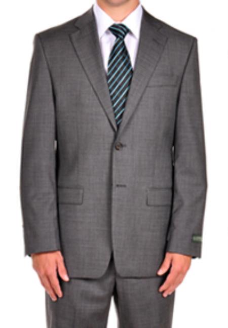 Steel Grey Dress Suit separates online Wool