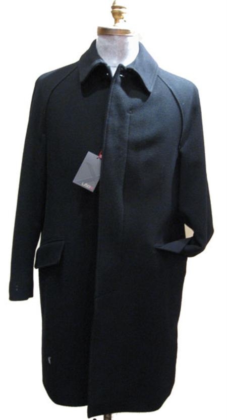 38 inch three button single breasted coat center-vent Full-length Dress overcoats outerwear 