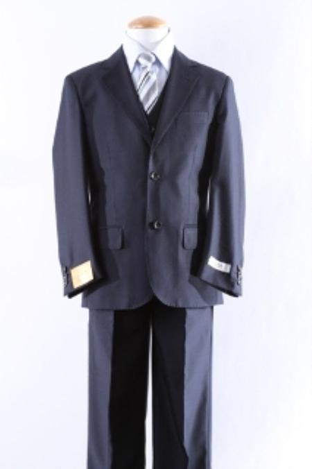 Two Button 5 Pcs Boy Dress Boys And Men Suit For Teenagers Set Size From Baby to Teen 