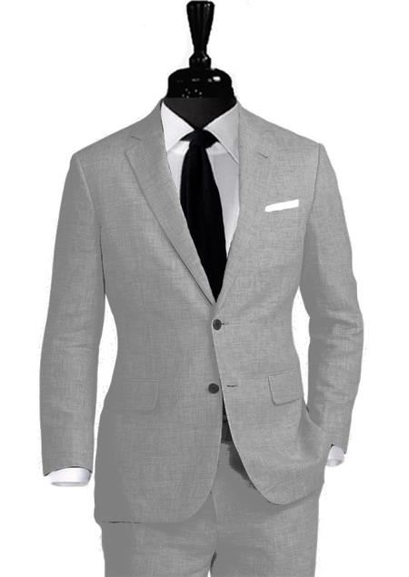  Alberto Nardoni Best men's Italian Suits Brands Notch Lapel Coming September/1/2017 Linen Suit
