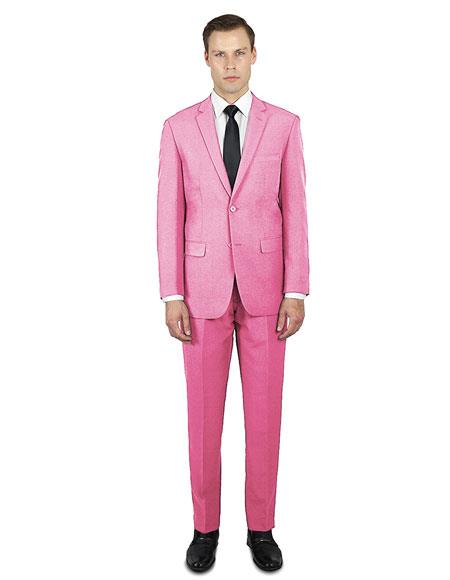 Festive Colorful Light Pink Suit 2020 New Formal Style Wedding Prom Best Fashio Suits For Men Online