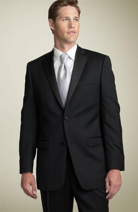 2 Button Style EXTRA FINE HAND MADE TUXEDO Wool