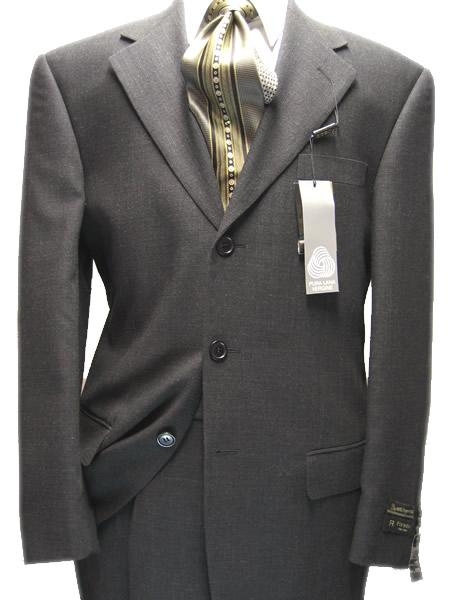 Dark Grey Masculine color Gray 100% Fabric 3 Buttons Style Superior Fabric 120's Suit 