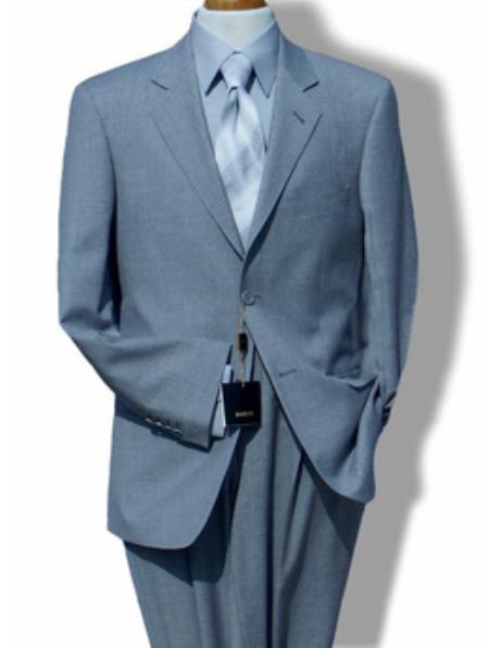 Two-Buttons-Gray-Wool-Suit