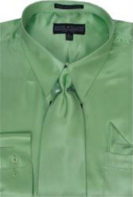 Green shirt and tie, Shirt & tie combos, Mint dress shirt