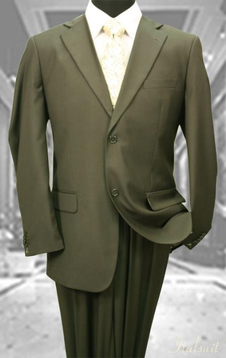 2 button wool suit