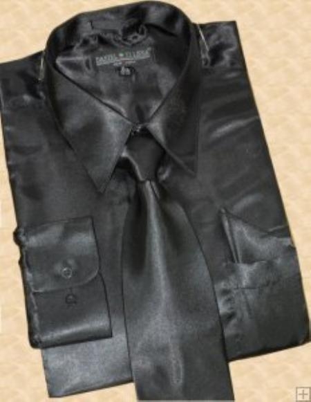 Dress Shirt Tie Hanky Set