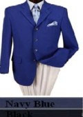 Men blue blazer